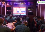 Kodim 0619/Purwakarta Melaksanakan Webinar Literasi Digital untuk Personelnya