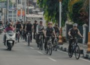 Dandim 0619 Menjaga Kebugaran Bersepeda Sambil Bereaksi