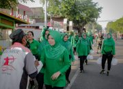 Persit Kartika Chandra Kirana (KCK) Cabang XXIX Dim 0619 Purwakarta Baksos di Hari Jum’at Berkah