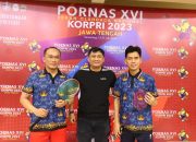 Ketum Korpri dan Ketum Bapor Korpri Berduel Sengit Jelang Final Bulutangkis Pornas