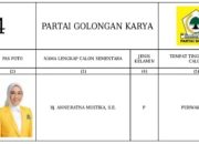 Ambu Anne Ratna Mustika No Urut 1 di DCS Calon DPRD Propinsi Jawa Barat