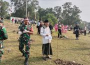 Penanaman Pohon Secara Serentak Wujud Kepedulian TNI- Polri Dalam Menjaga Alam