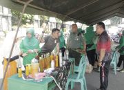 Kodim 0619 Rayakan HUT ke-78 TNI dengan Giat Bakti Kesehatan, Olahraga, Bazaar Serta Donor Darah
