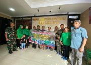 Sabtu Kasih, Koramil/1908 Kodim Purwakarta Bergotong Royong Bersihkan Tempat Peribadatan Nasrani