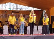 Ribuan Masyarakat Terhibur, Caleg Golkar Purwakarta Kampanye Undang Artis Dangdut Ternama