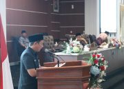 Sekda Norman Nugraha, Sampaikan Penjelasan Bupati terhadap Ranperda tentang RPJPD 2025-2045 pada Rapat Paripurna Tingkat I DPRD Purwakarta
