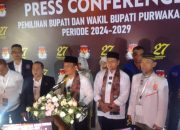 Pasangan Yadi-Pipin Mendaftar ke KPUD, Yakin Menang di Pilkada Purwakarta 2024