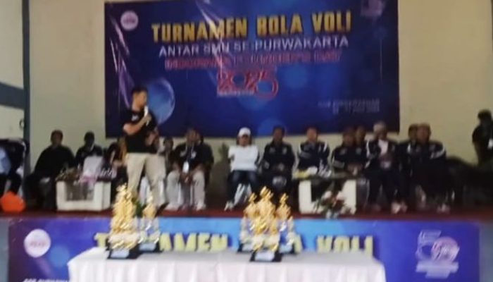 Resmi Ditutup, Turnamen Voli SMU Purwakarta Hasilkan Bibit Atlet Berprestasi